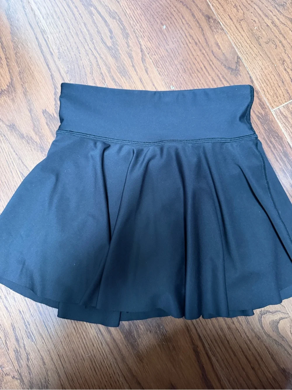 Girls Sz 10 Black Athletic Skirt and shorts